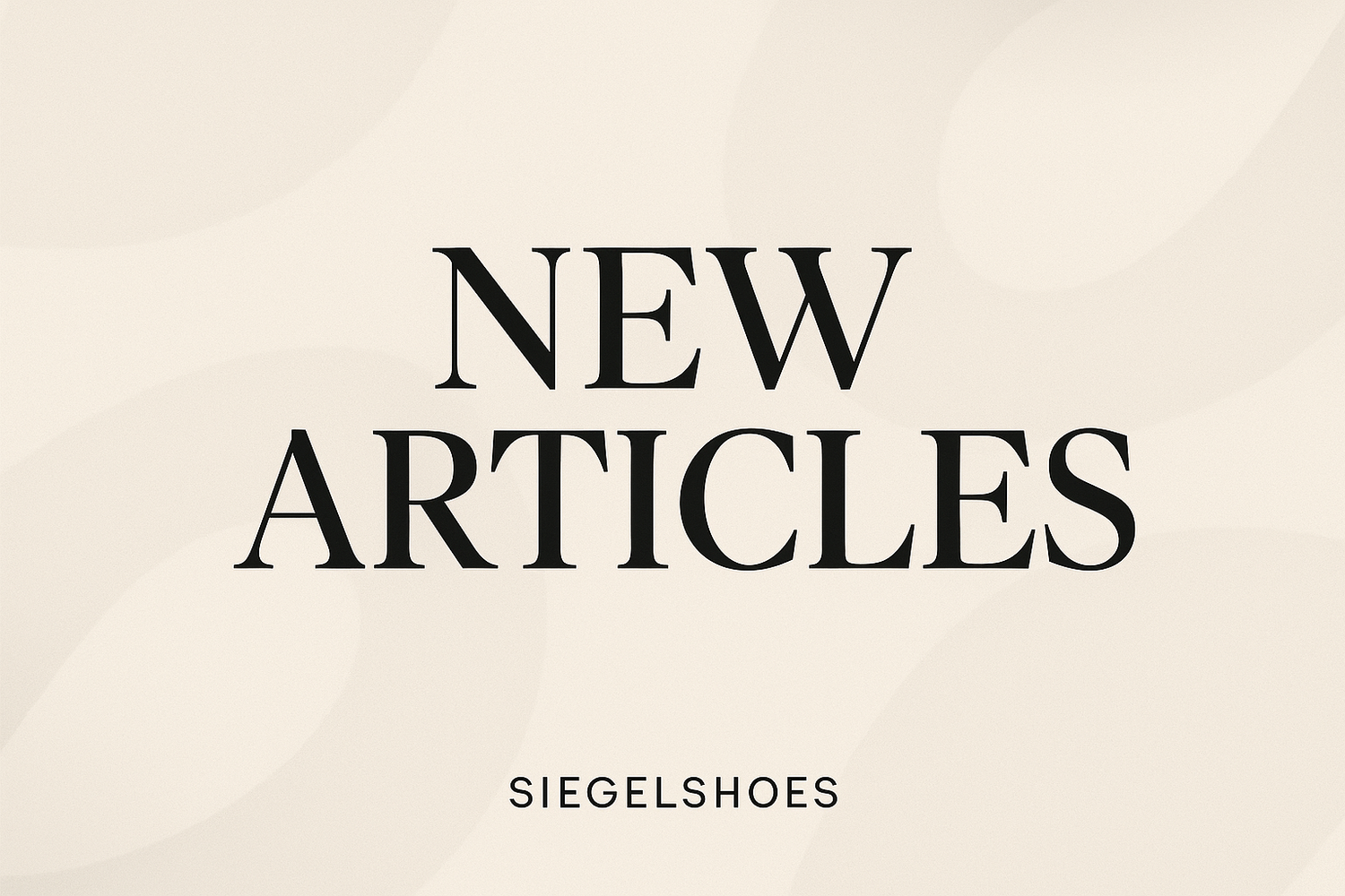 NEW ARTICALS