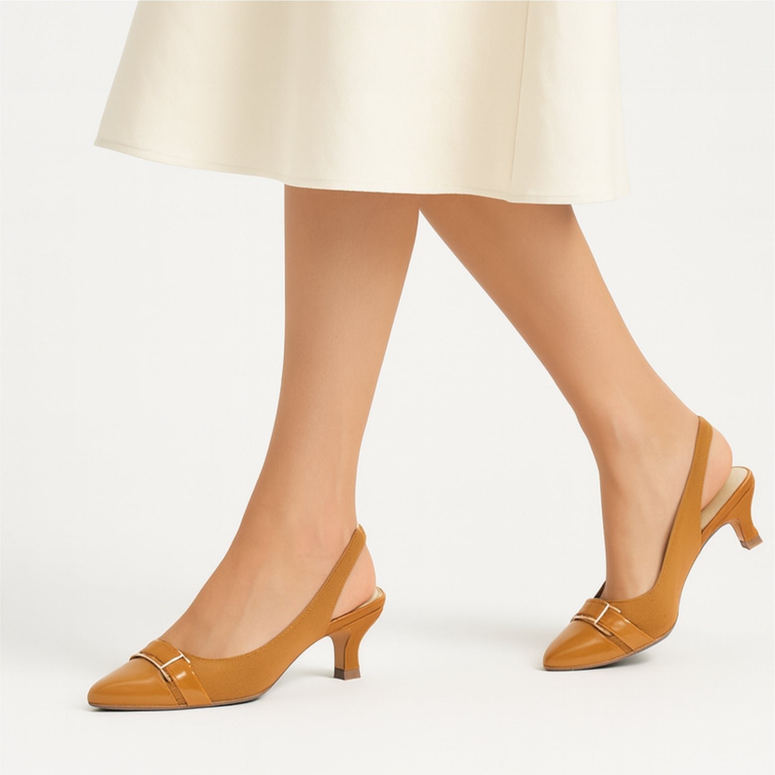 Mustard French Heels 107