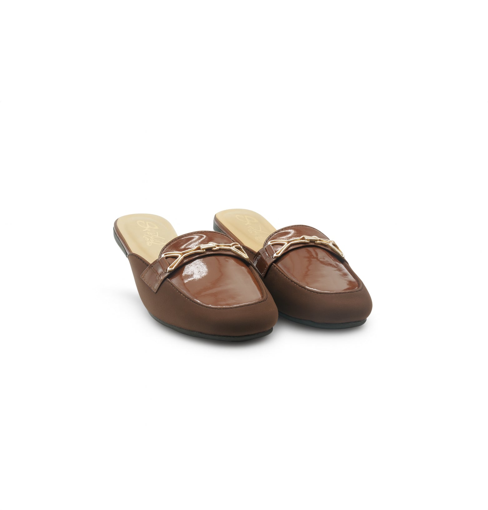 Classic chocolate Slip-On Mules103