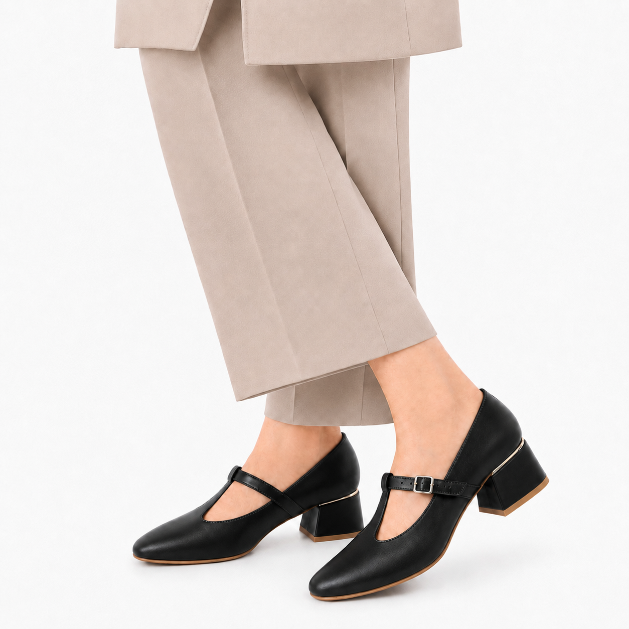 Black T-Strap K47121