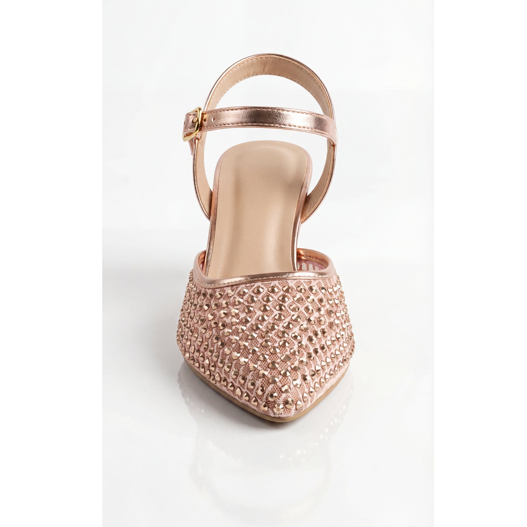 Elegant Rose-Gold Heel