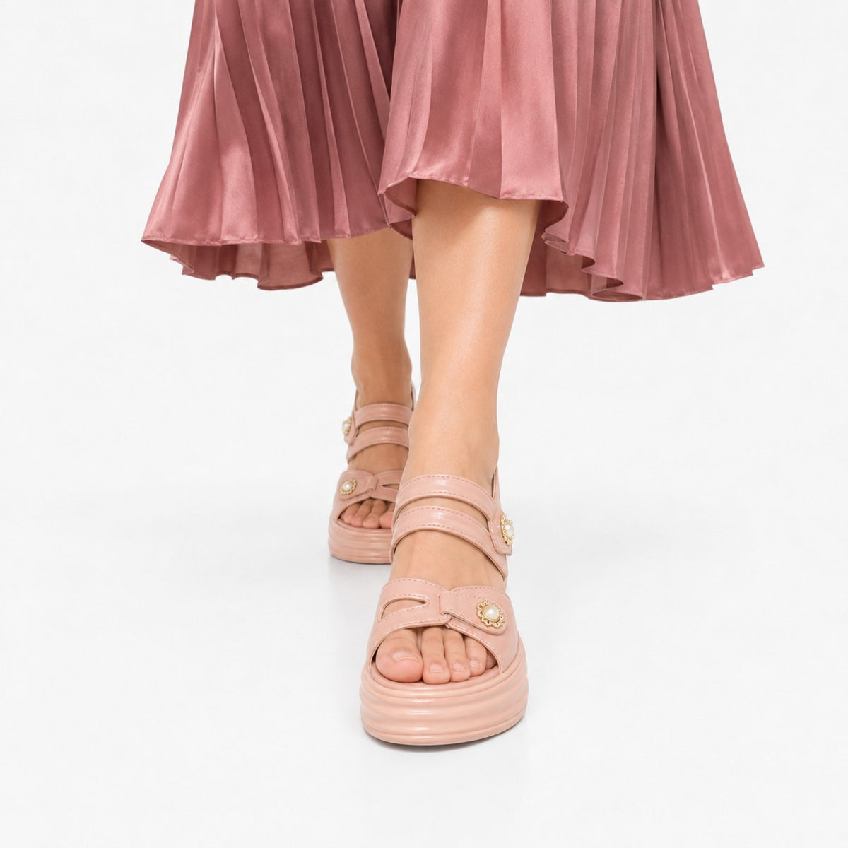 Elegant Strap Sandals 10007
