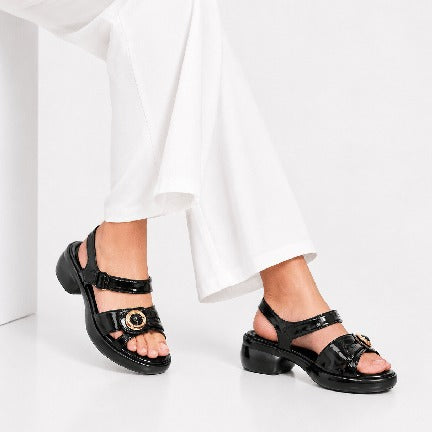 Elegant Buckle Sandals 10005