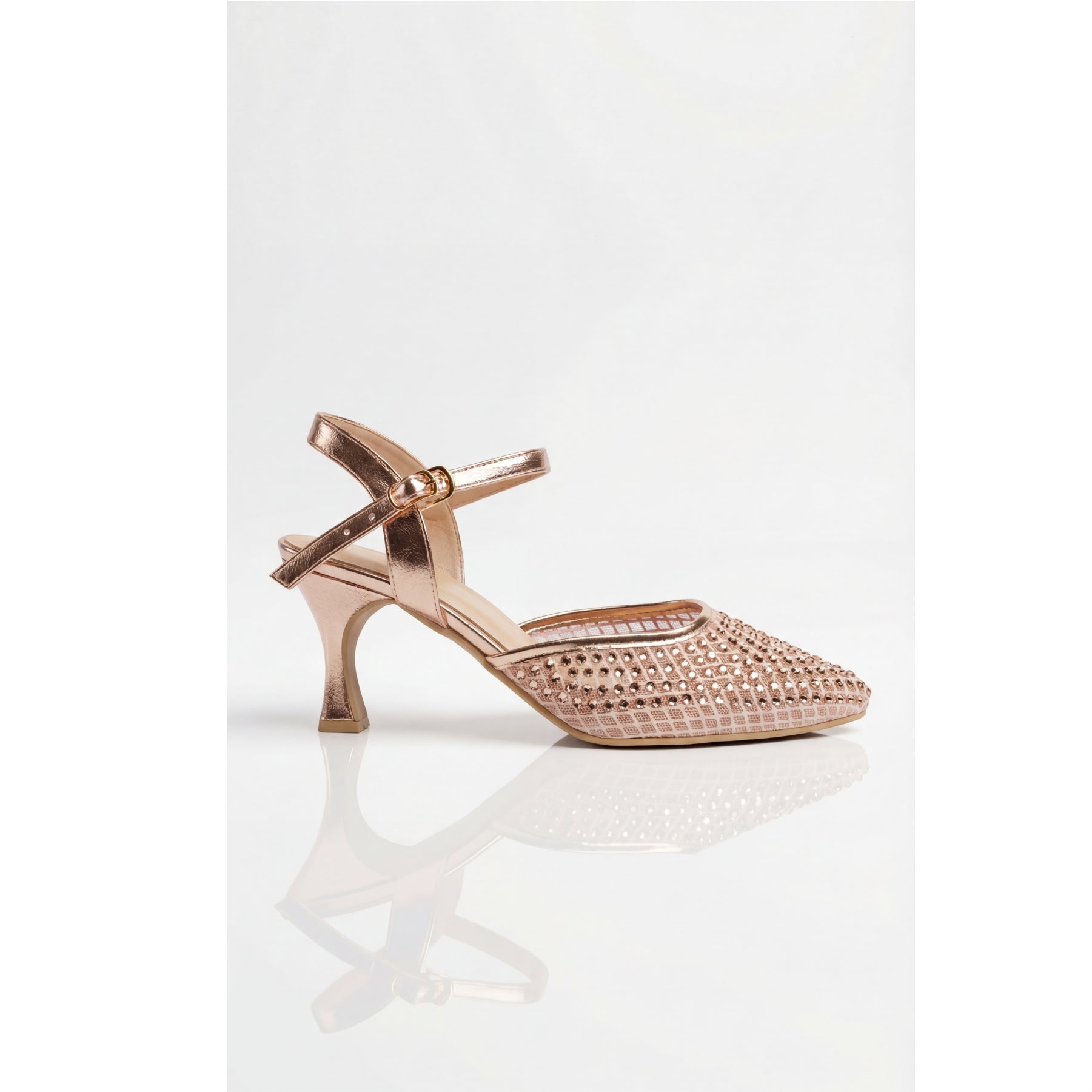 Elegant Rose-Gold Heel