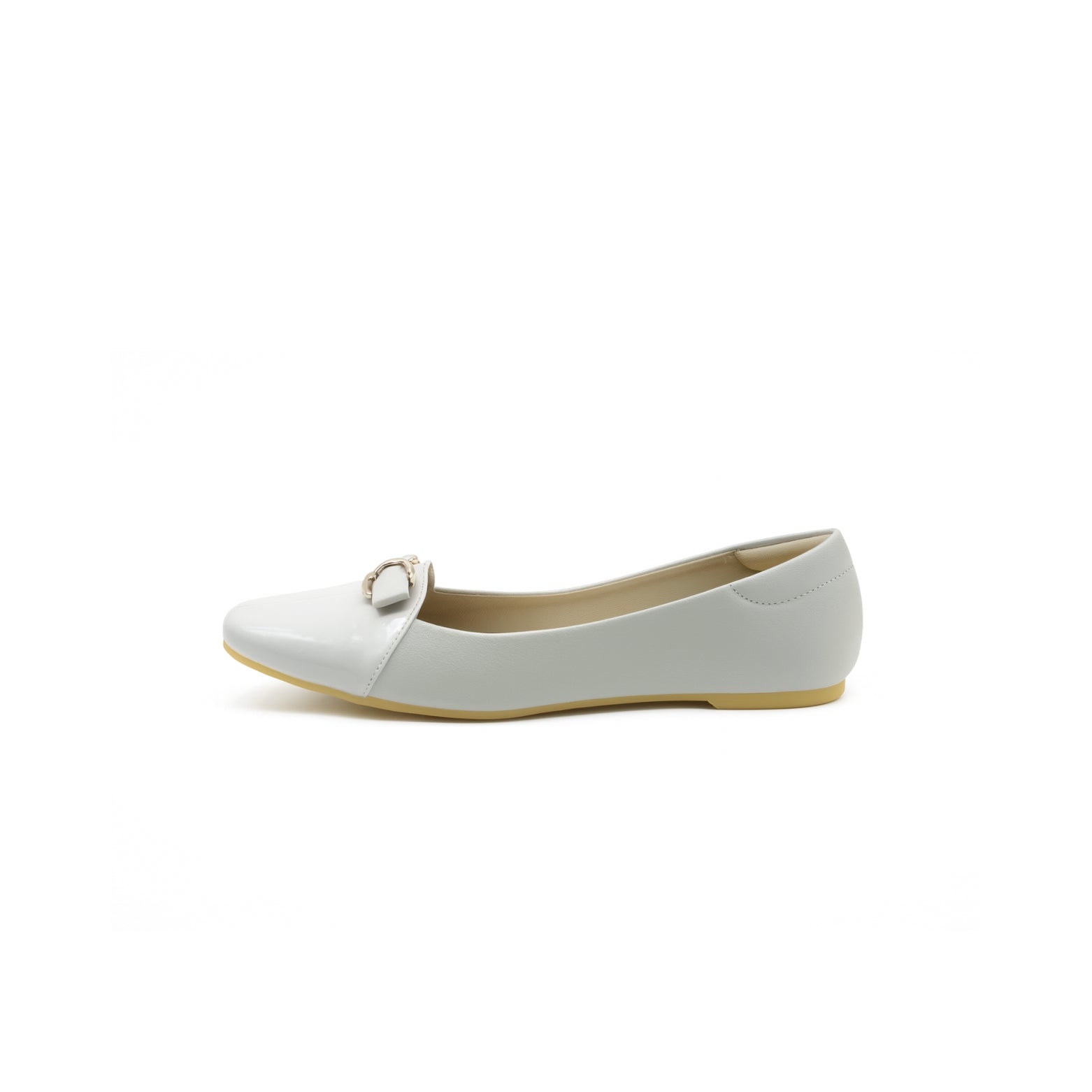 Off-White Buckle Flats 0163