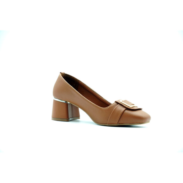 Block Coat Shoes Pump For Ladies 4